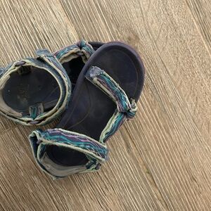 Teva Kids Purple & Teal Trail Sandals